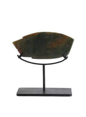 仿古做旧摆件售楼部玉石雕刻艺术品新中式酒店软装陈设书房工艺品