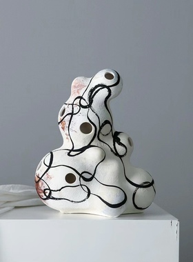 现代简约创意几何样板间陶瓷