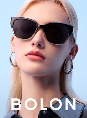 暴龙猫眼眉框防晒太阳镜百搭墨镜