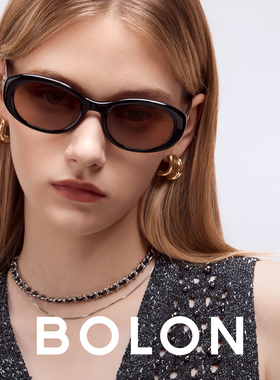 暴龙太阳眼镜杨紫同款椭圆墨镜潮