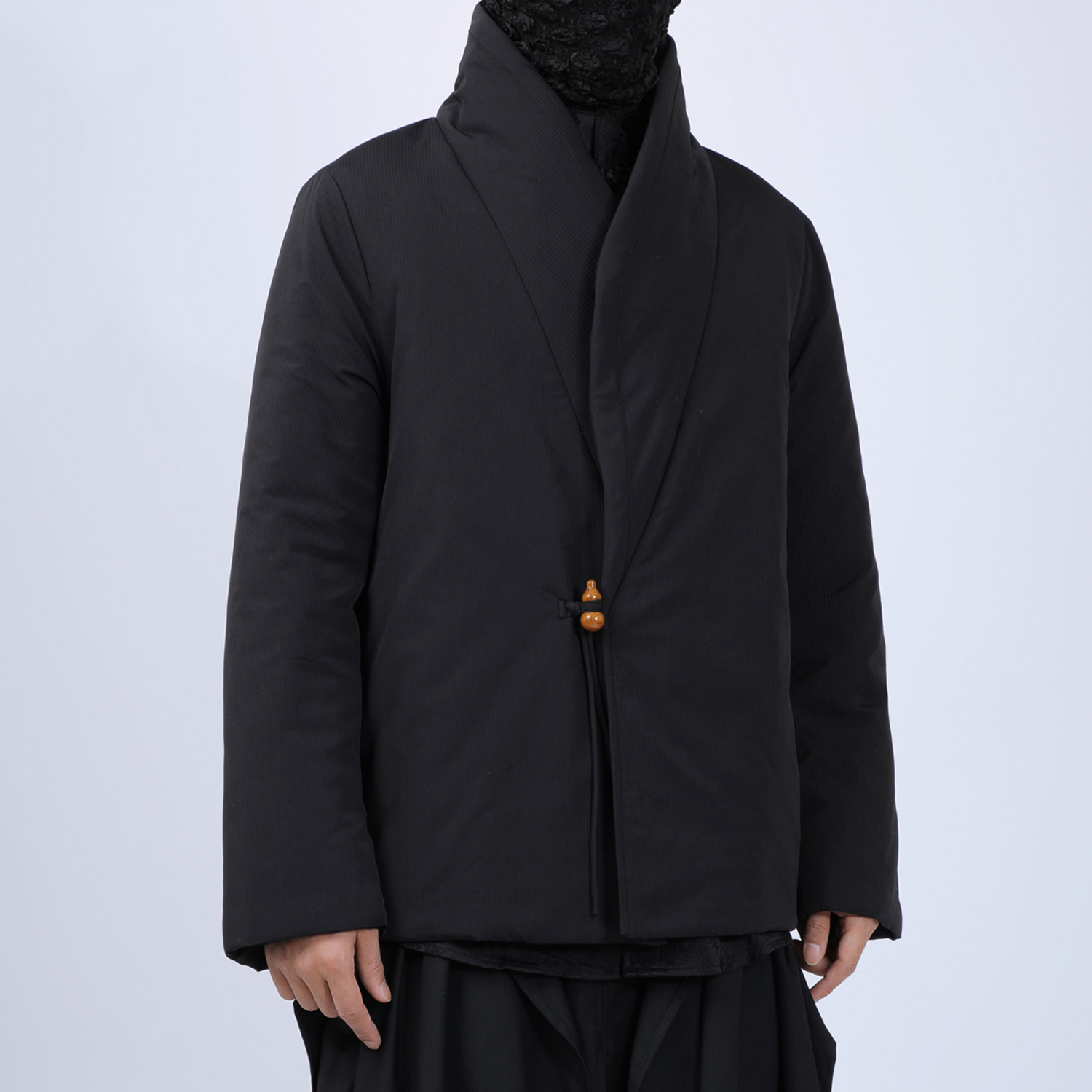 冬季中国风汉服改良设计大码男装棉衣外套中式复古道袍休闲茶服厚,淘宝优惠券,粉丝福利购,淘宝优惠卷