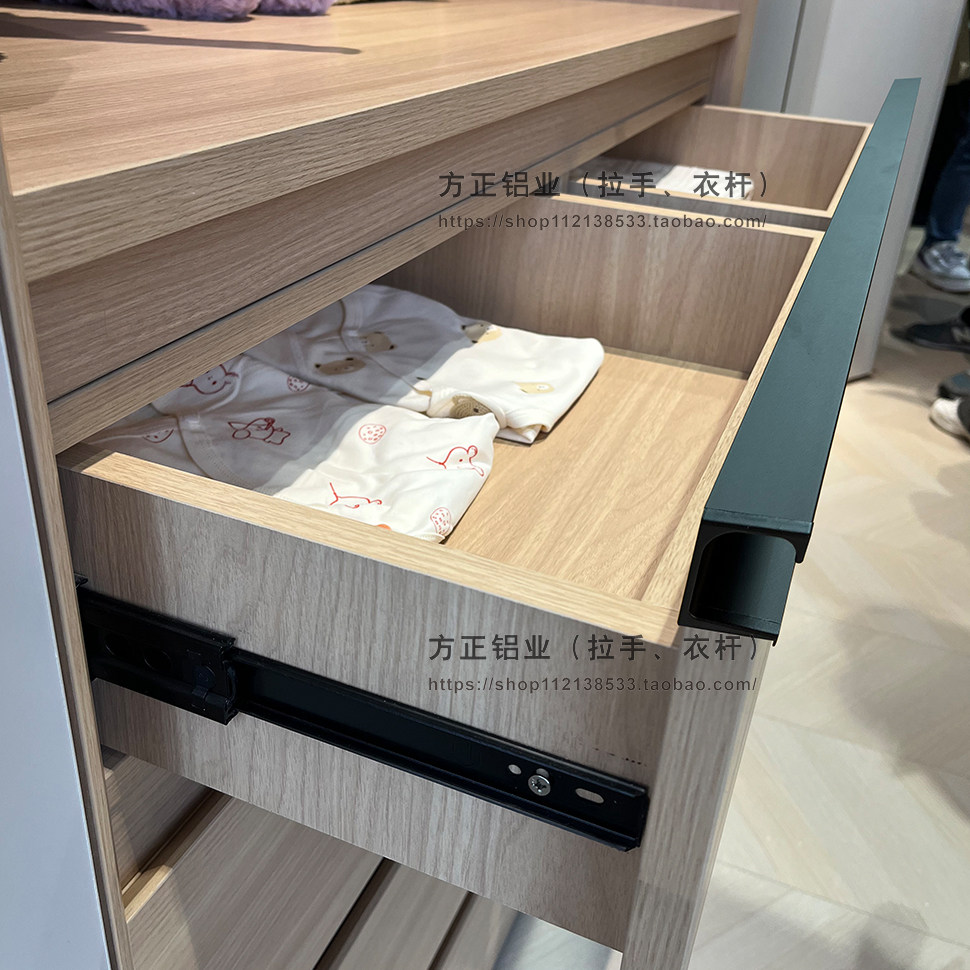 25厚板G形型拉手板铝合金堵头切割衣柜厨柜抽屉整体拉手一门到顶,淘宝优惠券,粉丝福利购,淘宝优惠卷