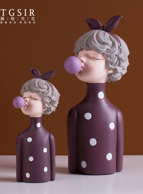 少女心可爱风模特房间软装饰品