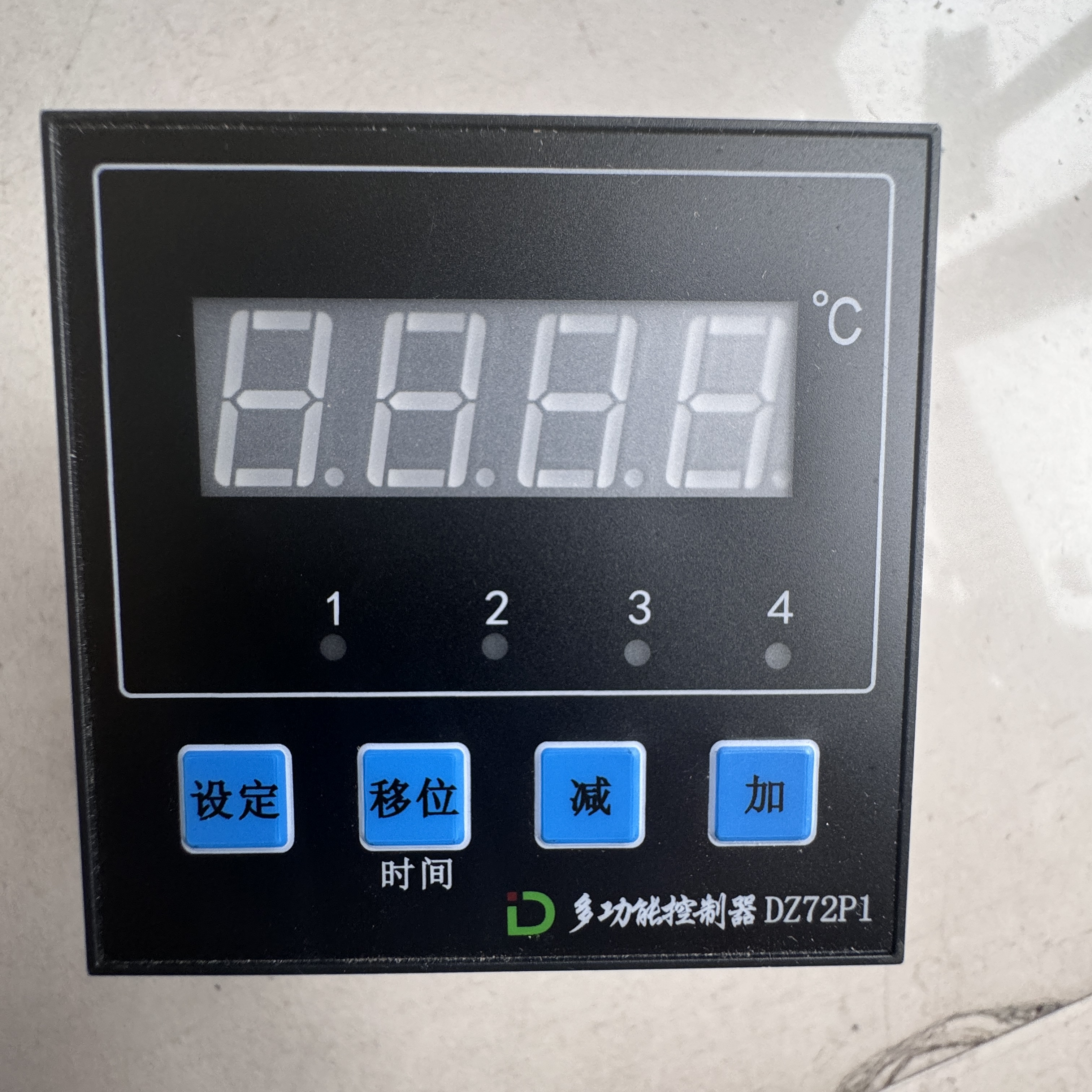 电暖风机配件DZ72P3温控器开关控制器智能数显温度仪表触摸屏 - 图1