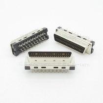 Totem MDD40M-180 SCSI accessory DB40 core straight foot inline male head PCB board card small black clip