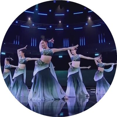 成人傣族女修身孔雀舞表演服渐变色包臀石榴籽裙艺考练习裙舞蹈服 - 图3