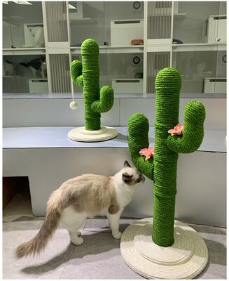 猫爬架胡萝卜猫抓板仙人掌猫抓柱猫咪磨爪玩具宠物猫用品 虎窝淘