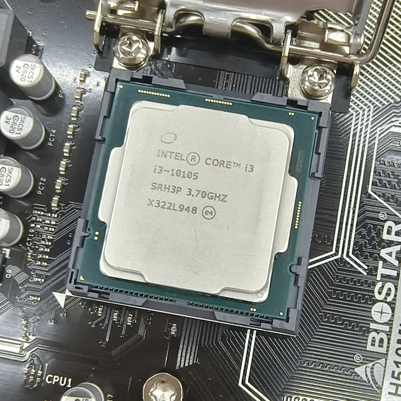 intel英特尔10代i3 10105 CPU散片核显处理器台式电脑510主板套装-图2