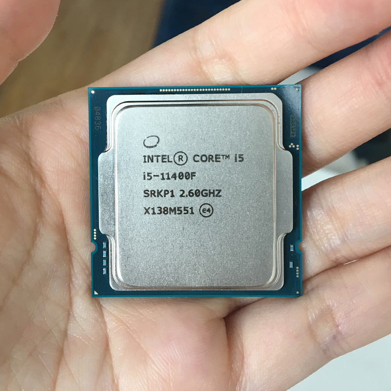 intel英特尔11代i5 11400F散片处理器台式电脑CPU微星510主板套装-图1