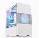 Blackstone Tower Light Chaser Sea View Room Side Transparent Split Structure Bottom Power Supply Game Computer Desktop Empty Case
