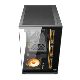 Five Color Fish Sea Villa 360 Sea View Room Desktop Computer Case ATX Water-cooled Gaming Side Transparent Case Without Columns