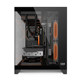 Five Color Fish White House Sea View Room Brand New Desktop Computer Game Case M-ATX Column-less Full Side Transparent 360 Water Cooling