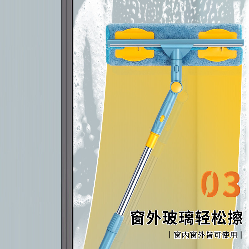 擦玻璃神器家用擦窗户刮水器保洁专用清洁工具高层窗外清洗抹窗刷_虎窝淘