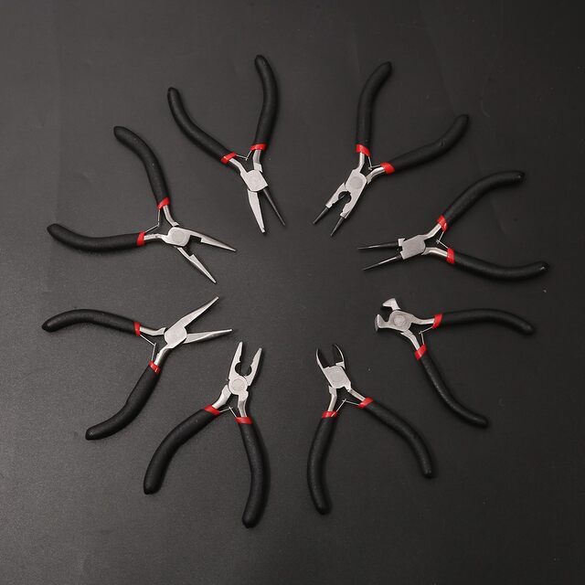 DIY tool pliers multi-function punching pliers oblique pliers