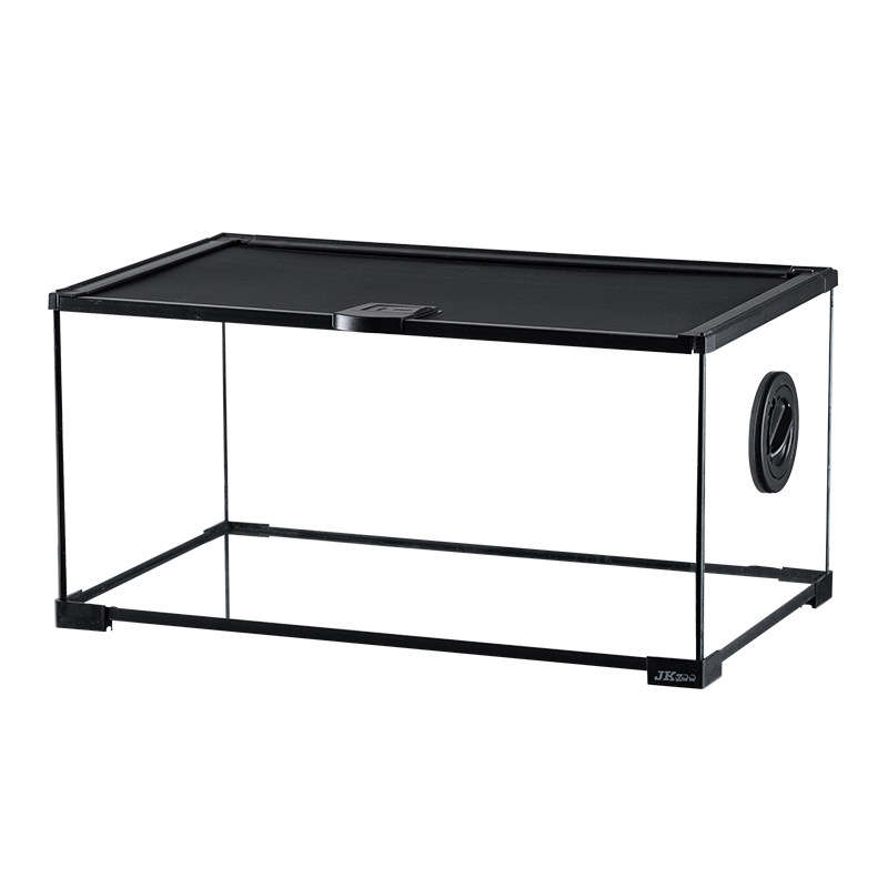 JKZOO爬宠玻璃缸鬃狮睫角守宫寄居蟹蜘蛛水龟爬虫角蛙饲养箱盒