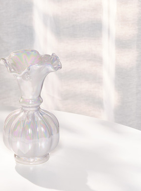 ins轻奢梦幻北欧陶瓷鲜花水培花瓶装饰干花客厅家居插花摆件