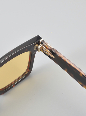 YOJIYA玳瑁偏光遮阳镜可配近视