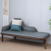 Nordic minimalist modern Ukkim wood Guijin Princess Chair Sofa Corner Balcony Bedroom Beauty Bed single sloth chair