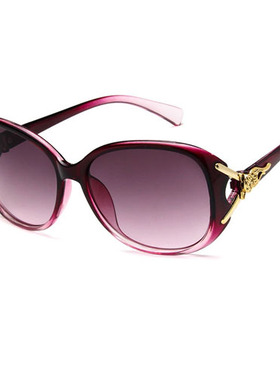 墨镜狐狸头复古风中老年太阳眼镜