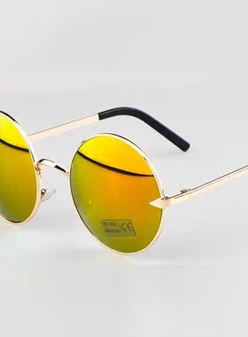 圆脸遮阳个性墨镜明星同款
