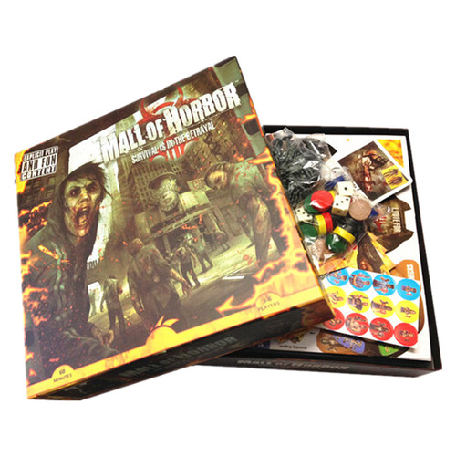 Mall of Horror僵尸商场城奥巴桌游 丧尸商场 桌上游戏Board Game - 图3