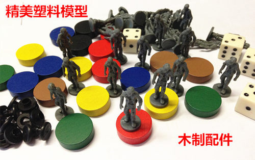 Mall of Horror僵尸商场城奥巴桌游 丧尸商场 桌上游戏Board Game - 图2