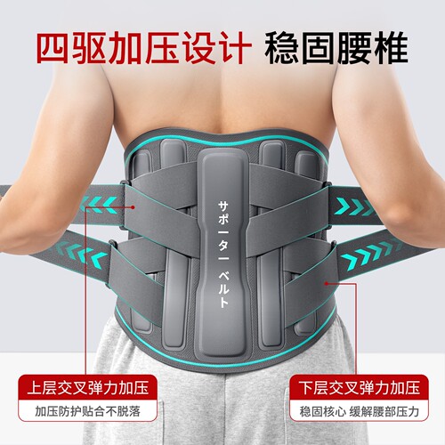 zeamo护腰带腰椎腰间盘腰肌护腰男女士专用运动支撑腰托 - 图2