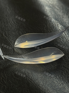 乐檬长龙爪分码甲片立体实心建构甲片美甲全贴异形猫爪鹰爪延长甲
