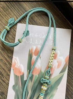 吊链绳子小红书同款可调节手工绳挂链八股项链毛衣链流行饰品