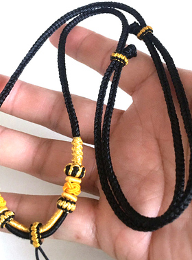 手工八股编织绳子挂链项链毛衣链周周饰品吊链流行秋冬脖子链