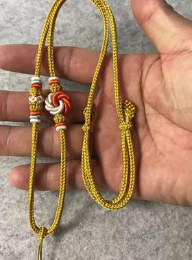 手工编织项链简约学生高档挂绳八股辫秋冬女士小众送闺蜜圣诞节礼