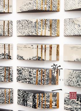 创意个性立体实物组合装饰画 现代简约客厅餐厅背景墙壁饰挂件