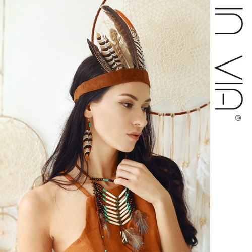 Аксессуар, этническое ожерелье, ретро свитер, стиль бохо, этнический стиль