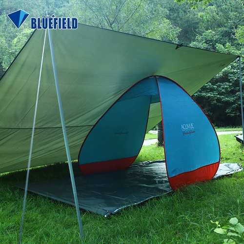 Дорожный большой навес, водонепроницаемая палатка для кемпинга для отдыха, защита от солнца