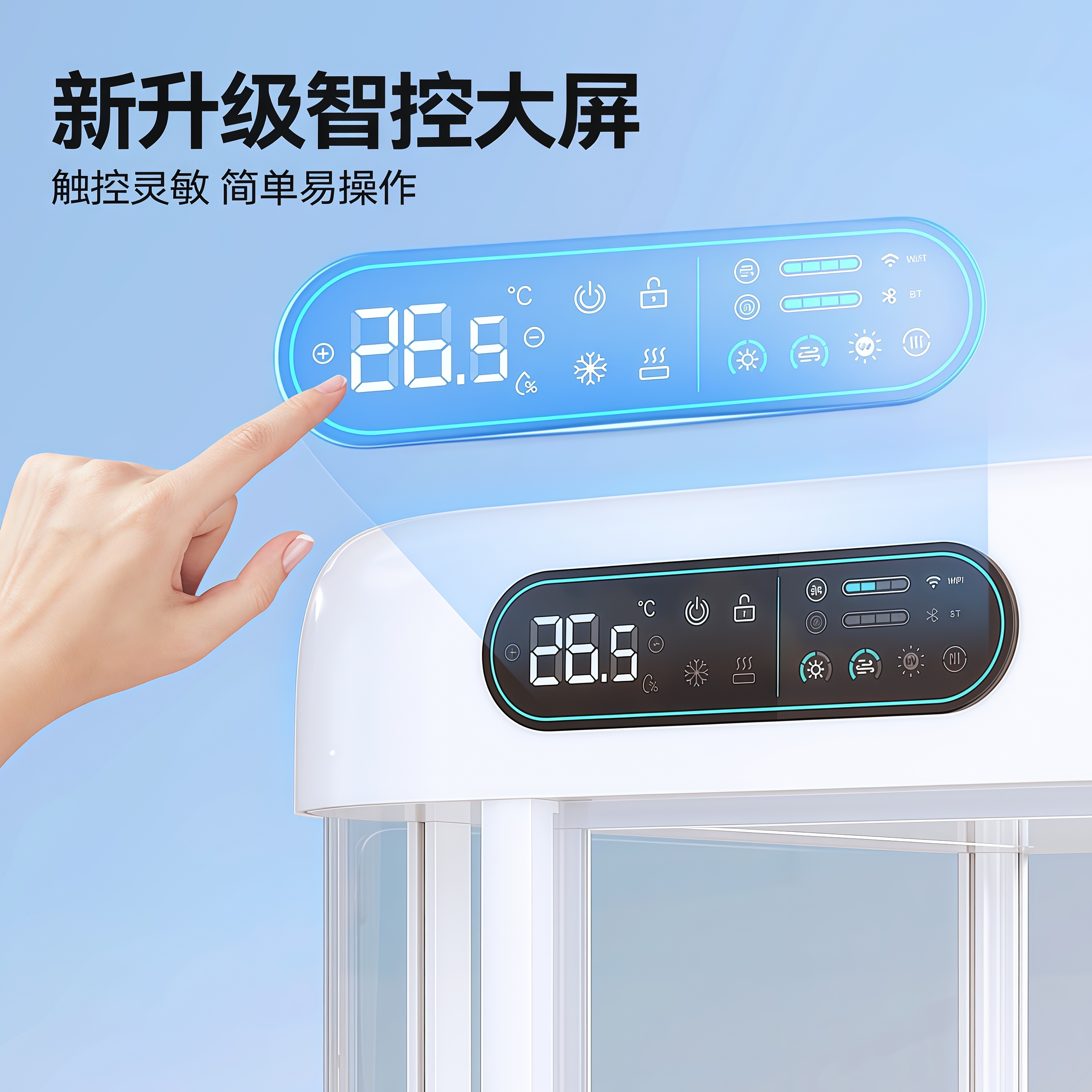 宠物太空舱猫别墅猫柜猫笼子宠物智能舱商用展示柜恒温宠物箱全景 - 图1