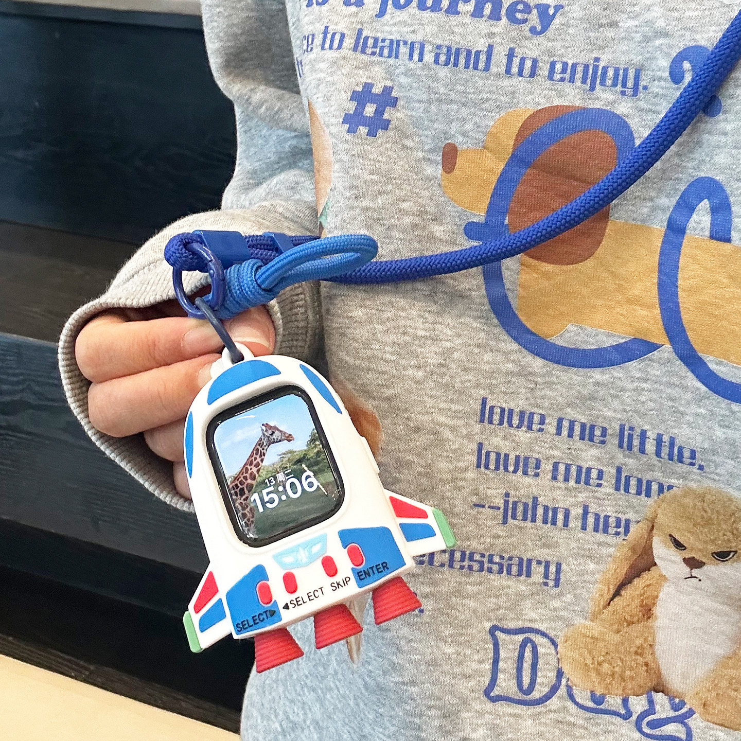 小飞船硅胶抗震防摔保护壳S11挂绳iwatch表壳适用苹果手表s10玩具,淘宝优惠券,粉丝福利购,淘宝优惠卷