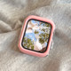 Transparent soft shell protective case suitable for iwatch watch case