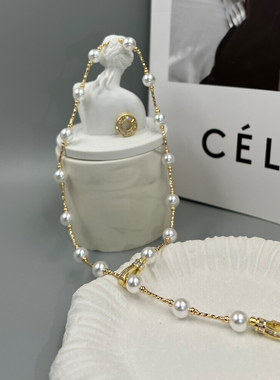 满天星珍珠项链女轻奢小众设计