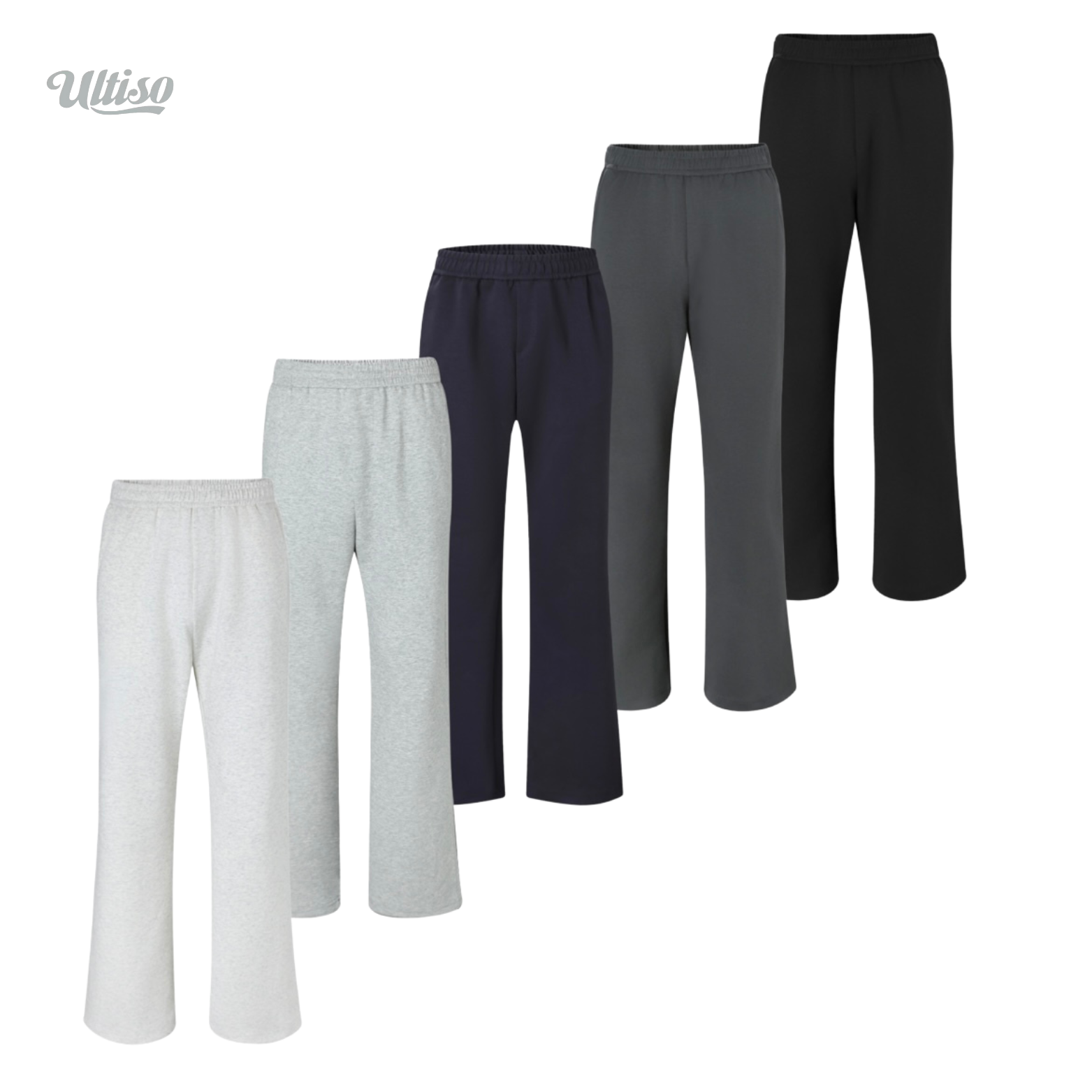 本源ULTISO 美式休闲弯刀卫裤健身运动微喇宽松百搭显高直筒长裤,淘宝优惠券,粉丝福利购,淘宝优惠卷