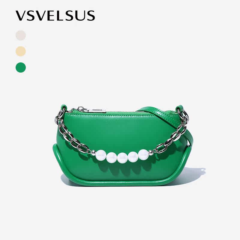 2022新款高级质感腋下包小众贝壳包 vsvelsus女士包袋