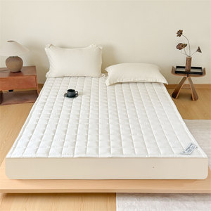 恒源祥双面全棉100%羊毛床褥软垫家用垫被薄褥子保暖单双人床铺垫