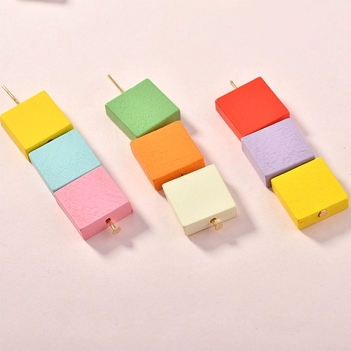 Квадратные серьги, заколка для волос, аксессуар, аксессуары, DIY