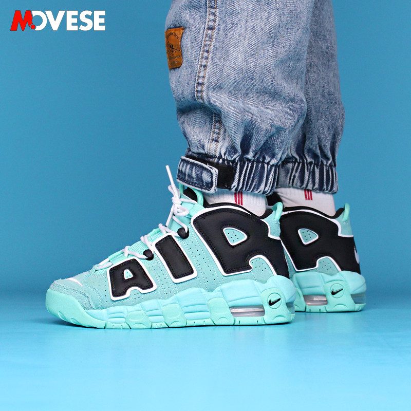 耐克nike air more uptempo篮球鞋 MOVESE运动篮球鞋