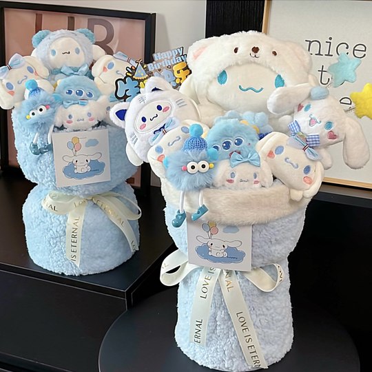 Yugui Dog Bouquet Birthday Gift