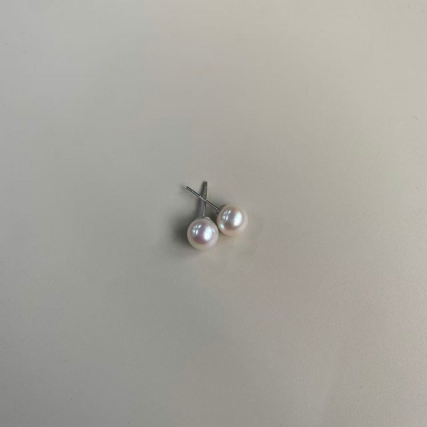 【珀雪】天然淡水珍珠耳钉女款 S925银极光日常基础款耳饰,淘宝优惠券,粉丝福利购,淘宝优惠卷