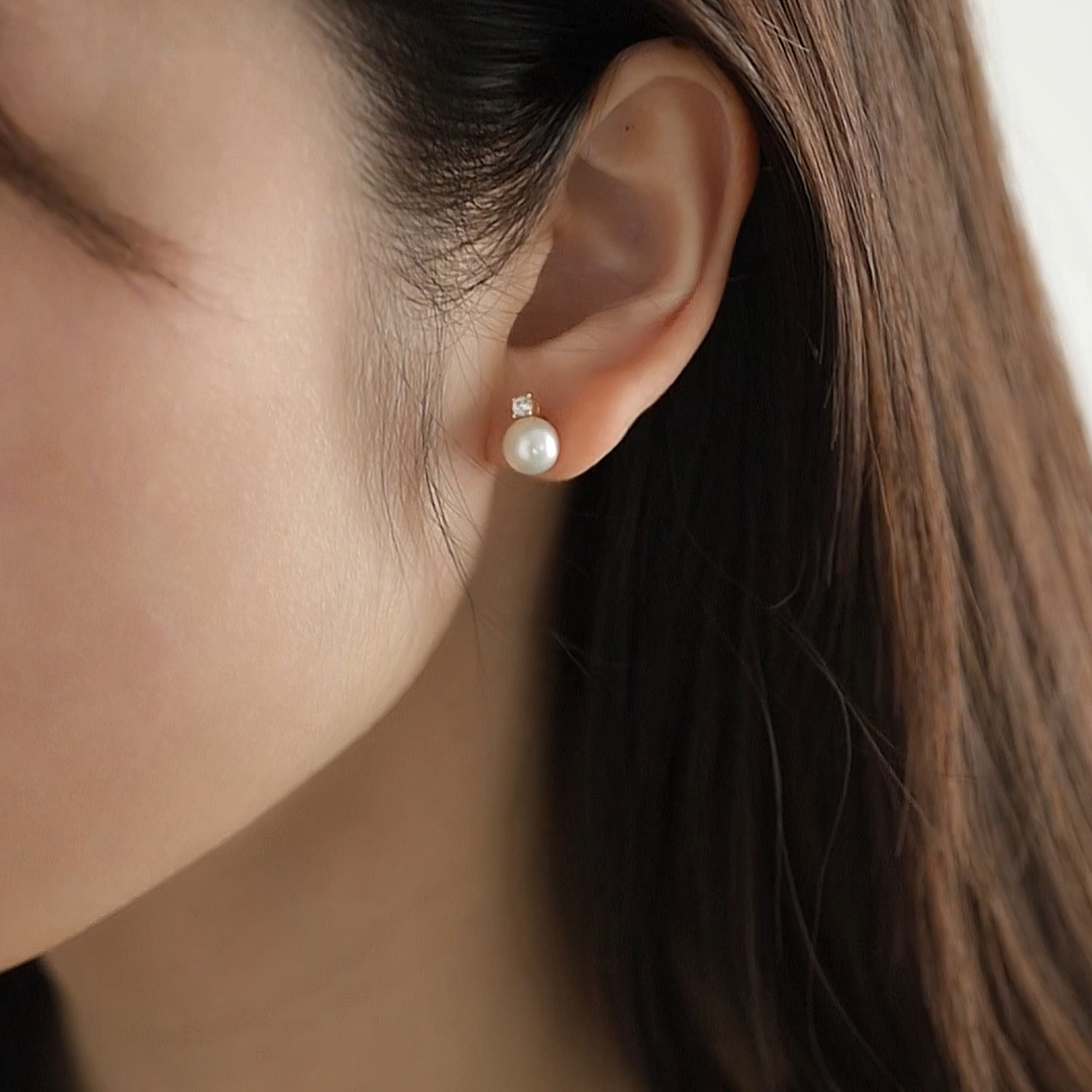 【戴妃】天然淡水珍珠耳钉女款 S925银正圆经典时尚百搭高级耳饰,淘宝优惠券,粉丝福利购,淘宝优惠卷