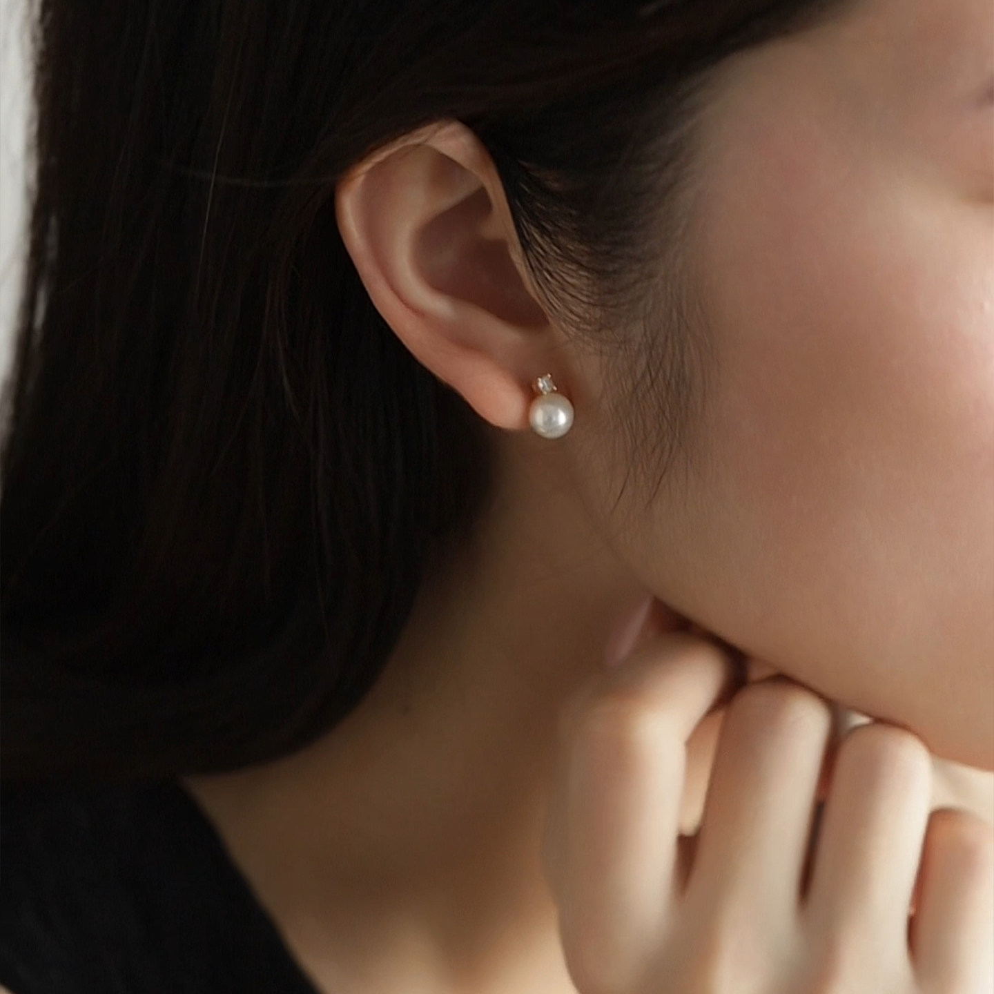 【戴妃】天然淡水珍珠耳钉女款 S925银正圆经典时尚百搭高级耳饰,淘宝优惠券,粉丝福利购,淘宝优惠卷