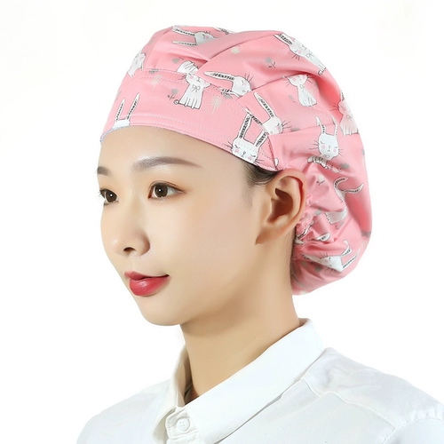 Шапка, шнурок-держатель, хлопковая униформа медсестры, в корейском стиле, с регулятором