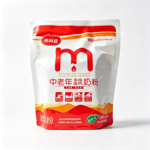 新疆澳利亚中老年高钙配方奶粉中老年成人营养品送老人小包装袋装 - 图3