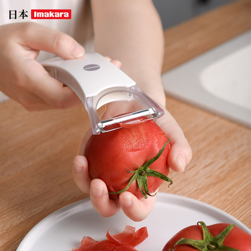 日本削水果削皮神器家用厨房专用多功能土豆去皮刀苹果果皮刮刨刀 - 图2